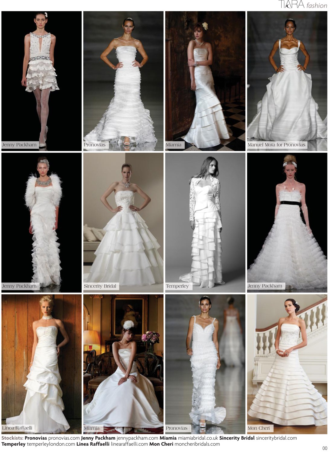 Wedding dress trends feature, Tiara magazine Spring 2010 issue-Amy Lewis-age 2