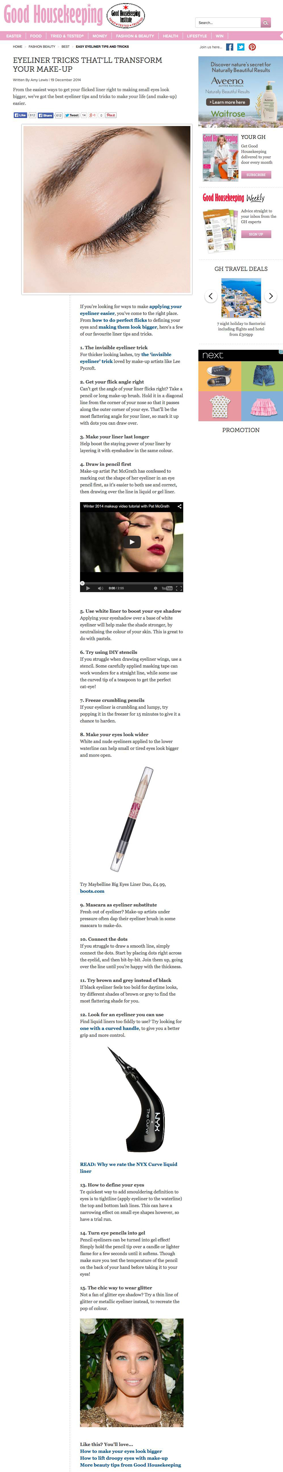 15 eyeliner tricks that'll transform your make-up