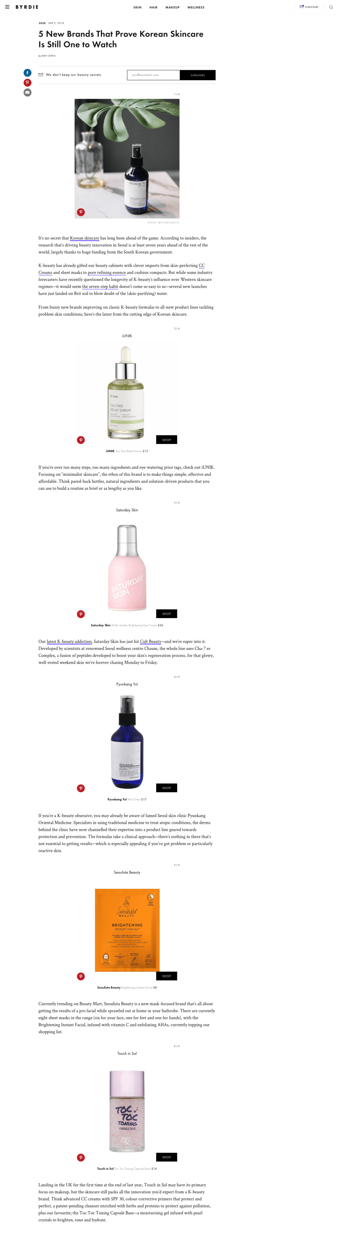 5 New Brands That Prove Korean Skincare Is Still One to Watch