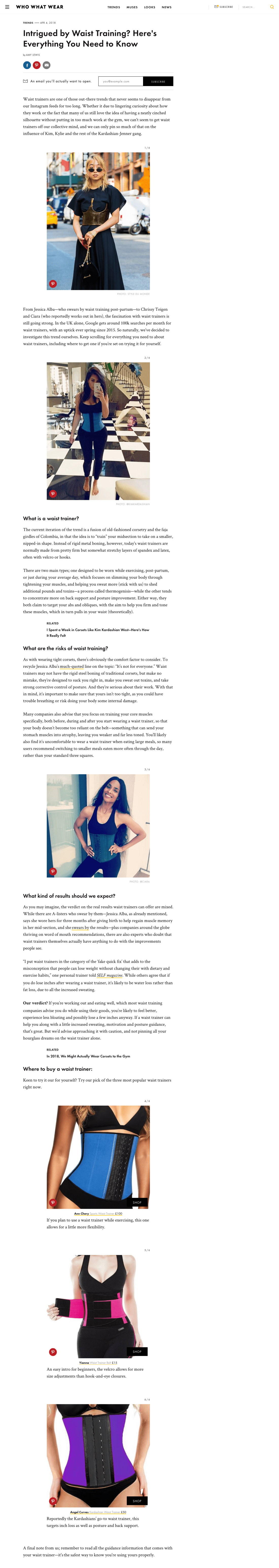 Intrigued by Waist Training? Here's Everything You Need to Know