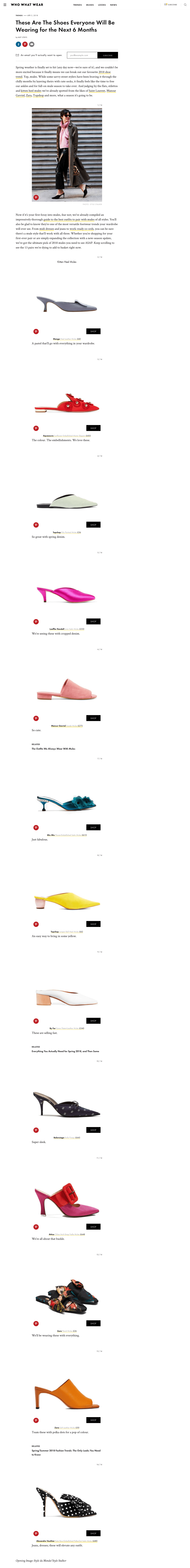 These Are The Shoes Everyone Will Be Wearing for the Next 6 Months